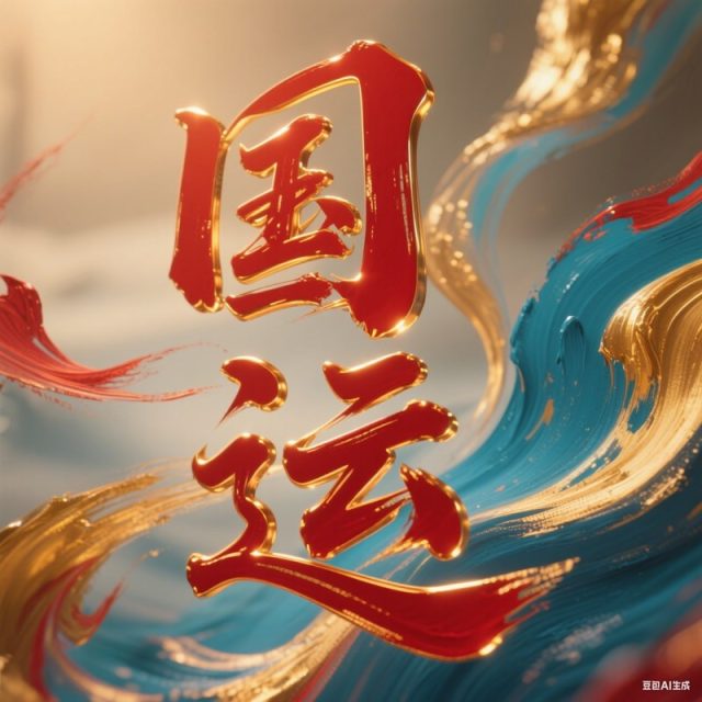 立体饱满空间感创意标题字体