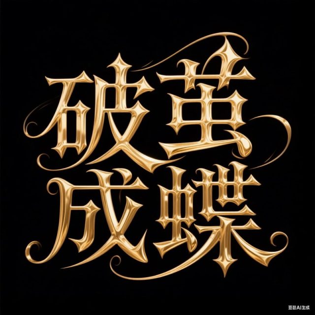 哥特风格创意标题字体