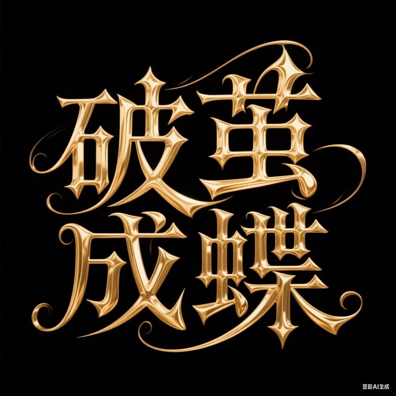 哥特风格创意标题字体