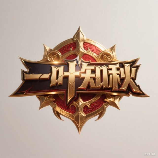 古典纹理立体雕刻质感创意标题字体