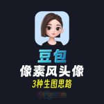 豆包像素风头像3种生图思路