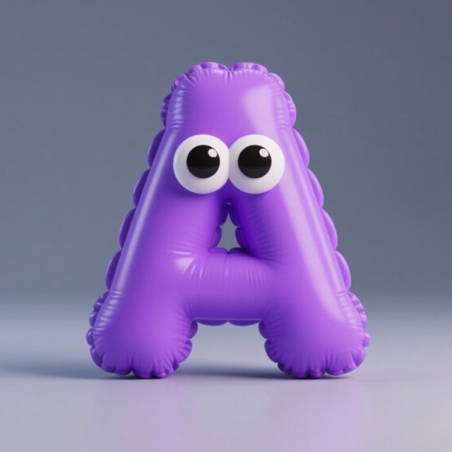 AI生成3D立体膨胀数字~附提示词/咒语