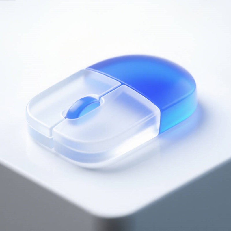 AI生成3D立体鼠标UI图标~附提示词/咒语