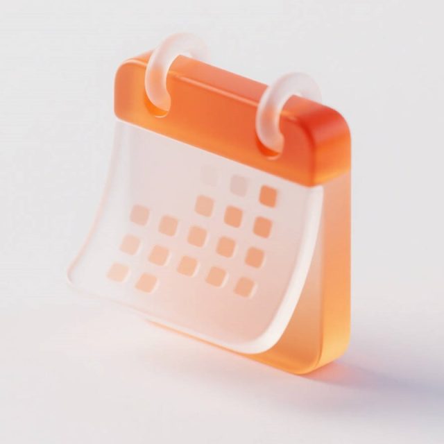 AI生成3D立体日历UI图标~附提示词/咒语