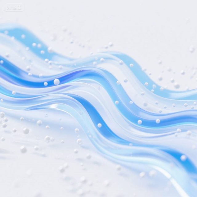 AI生成上下起伏波动圆形粒子背景~附提示词/咒语