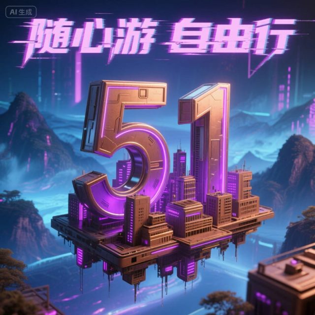 AI生成赛博朋克风格3D海报~附提示词/咒语