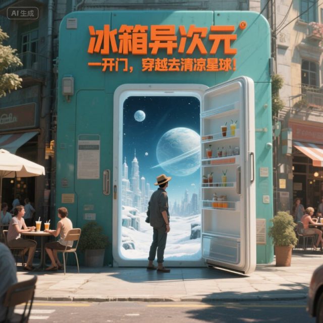 AI生成魔幻梦境拟真3D海报~附提示词/咒语