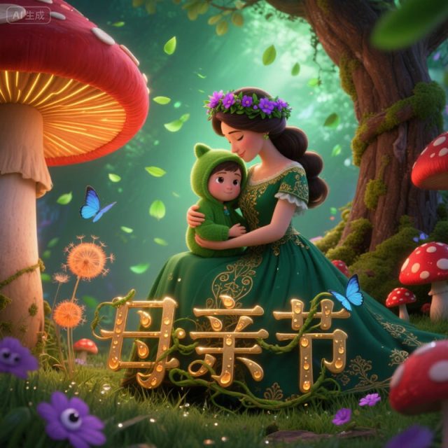 AI生成迪士尼风格创意3D海报~附提示词/咒语