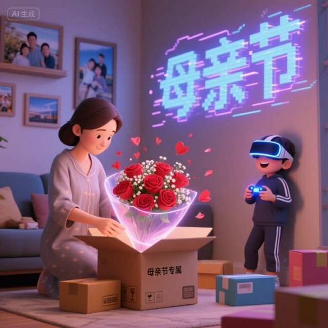 AI生成互联网科技感创意3D海报~附提示词/咒语