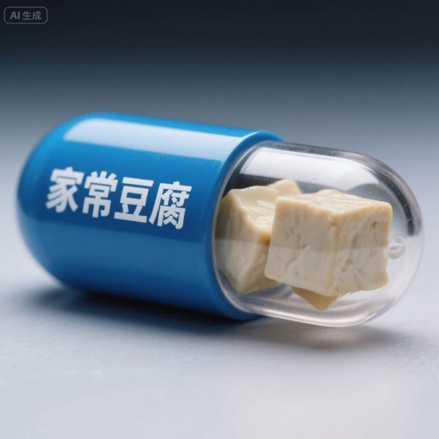 AI生成家常豆腐创意微缩胶囊~附提示词/咒语