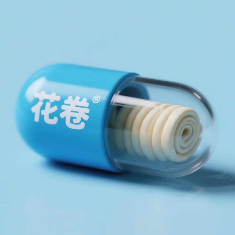 AI生成花卷创意微缩胶囊~附提示词/咒语