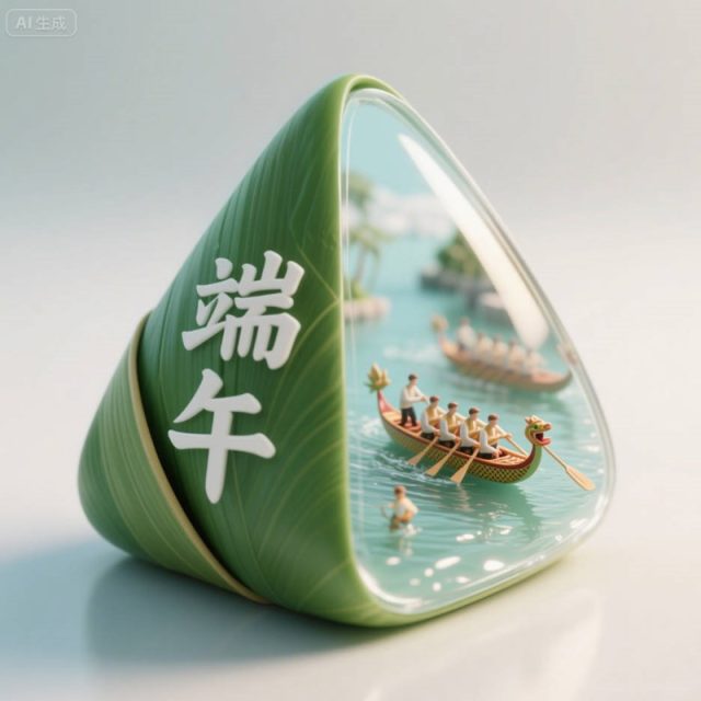 AI生成端午粽子创意微缩场景~附提示词/咒语