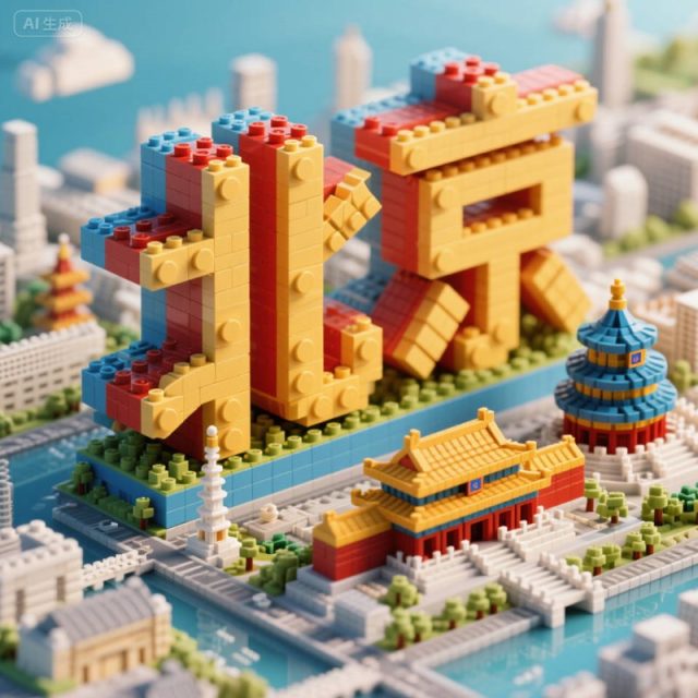 AI生成微缩城市建筑~附提示词/咒语