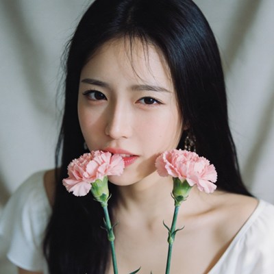 鲜花与少女